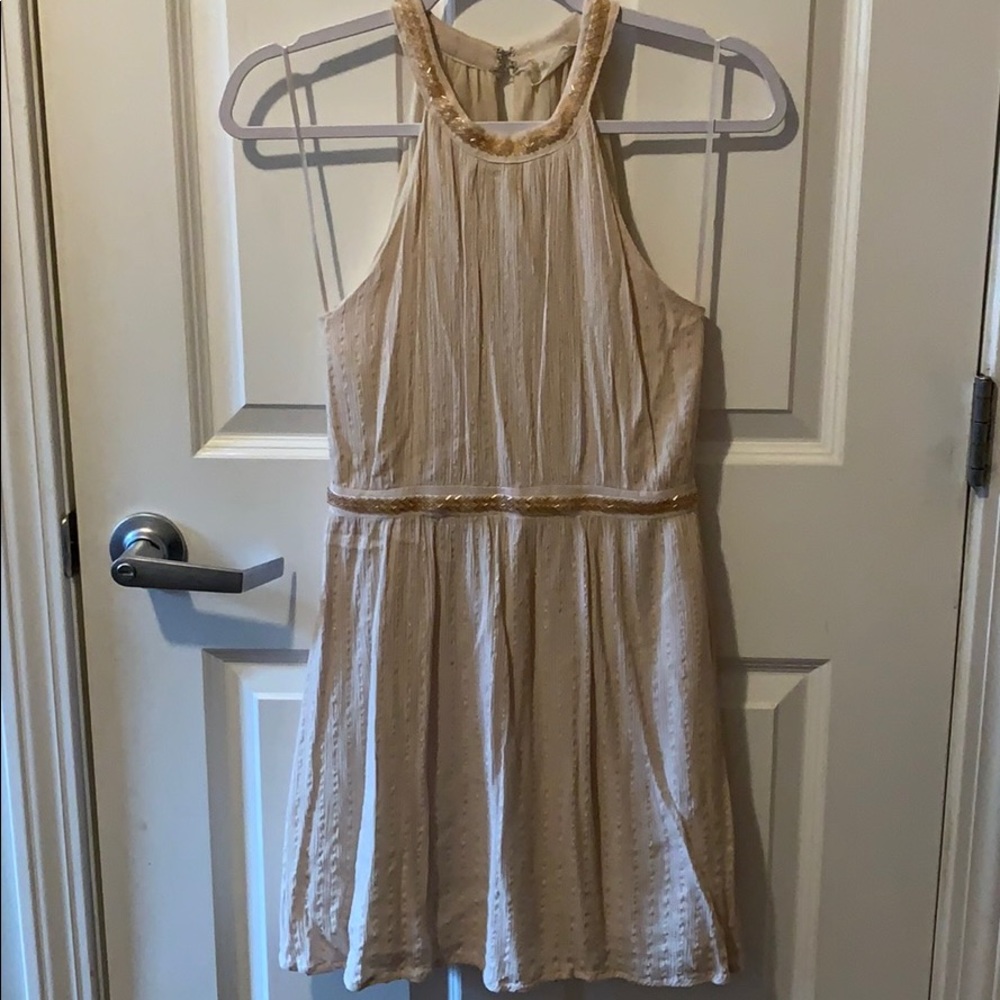 Blush Beaded Dress